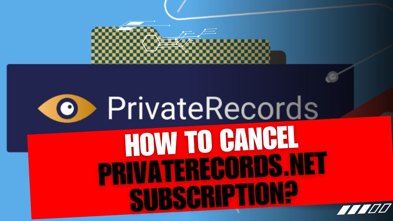 How To Cancel PrivateRecords.Net Subscription