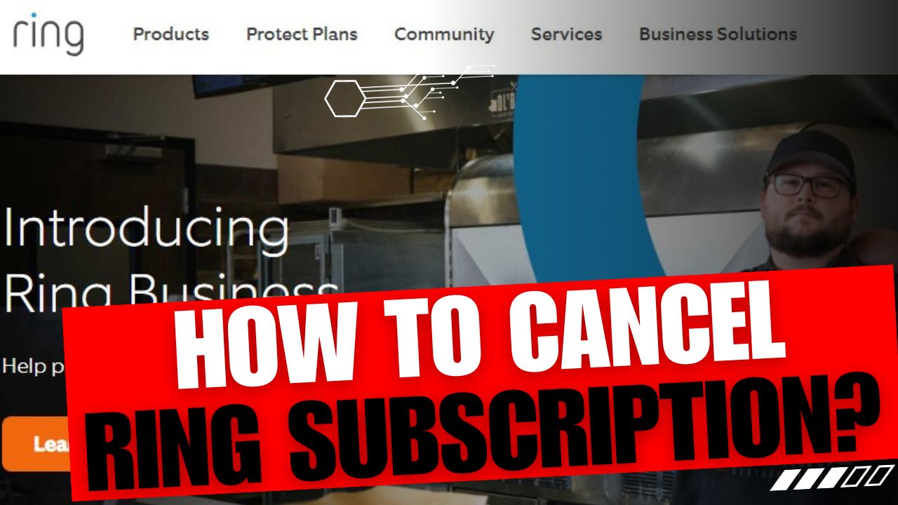 How To Cancel Ring Subscription