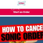 How To Cancel Sonic Order